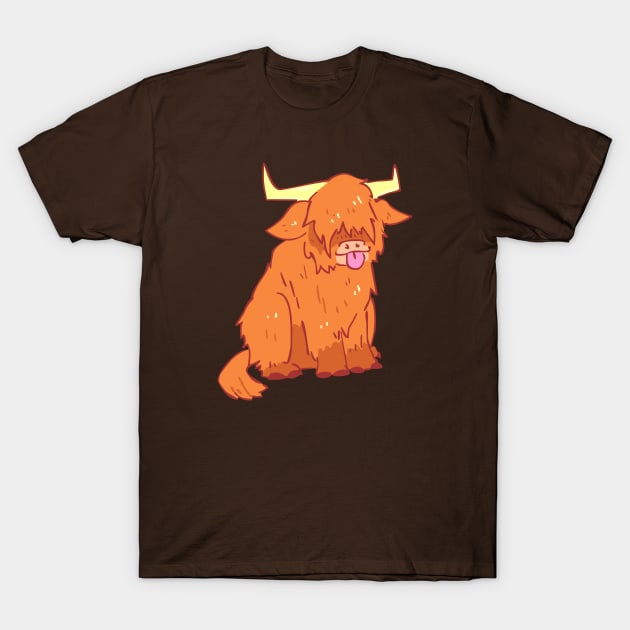 Highland Cattle T-Shirt by sky665